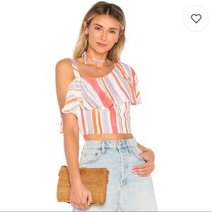 L’Academie Marina Top in Sunset Stripe